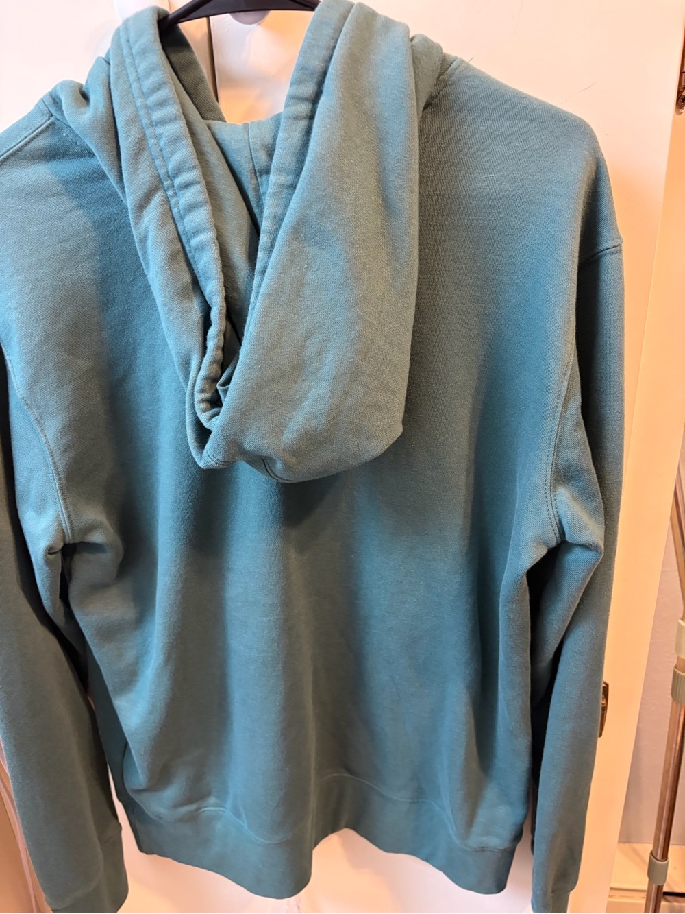Life Is Good Teal 'Happy Hour' Hoodie with White Drawcords - Picture 5 of 6